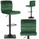  Taburet Sofatel, nuante de verde, 114 cm, stofa