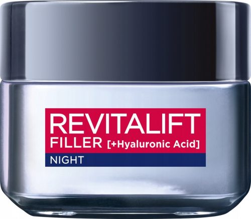  L'Oréal Paris Revitalift Filler Cremă de noapte anti-îmbătrânire 50 ml