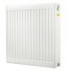 Radiator cu panou de otel Diamond 986 W alb 600 x 600 x 102 mm - racord lateral