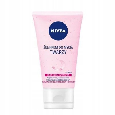  Nivea 150 ml gel-crema de curatare faciala