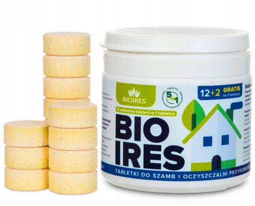 Bioires tablete 0,2 kg pentru fose septice