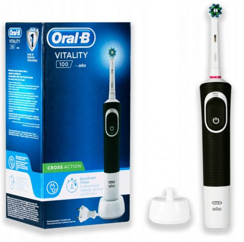  Oral-B D100 Vitality Cross Action Periuta de dinti electrica neagra