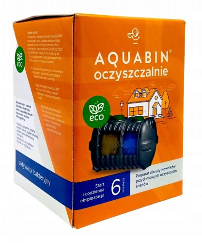  Aquabin pulbere pentru fose septice 0,5 kg