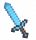  MINECRAFT DIAMOND SWORD JUCĂRIE PICKUP FIGURI