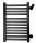  Radiator baie cu apa Regnis 304 W 440 x 675 mm negru