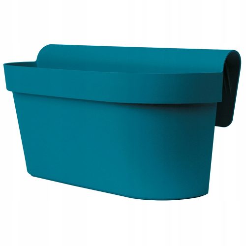  Ghiveci Euro3plast 50 cm x 21 x 23 cm, plastic, nuante de albastru