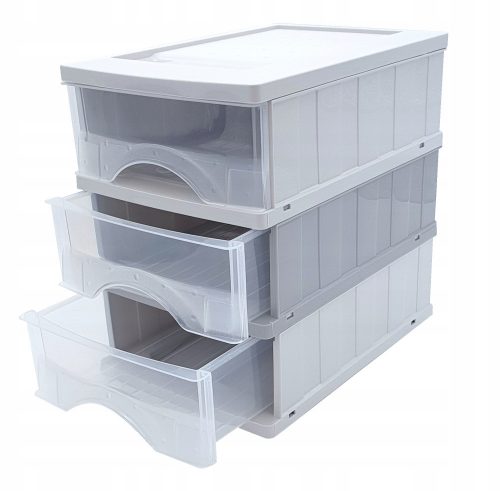  Organizator Super Dudek cu sertare pentru documente 25 cm x 25 cm x 18 cm