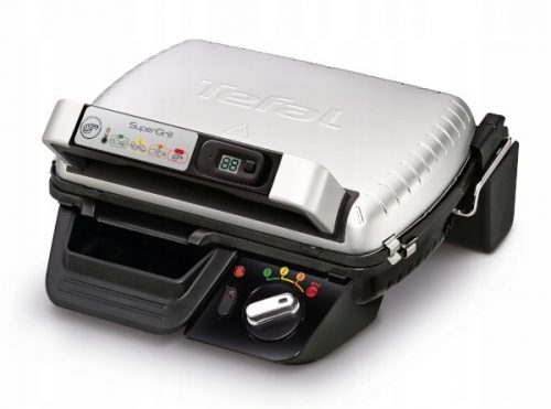  Gratar electric traditional Tefal GC451B12 negru 2000 W