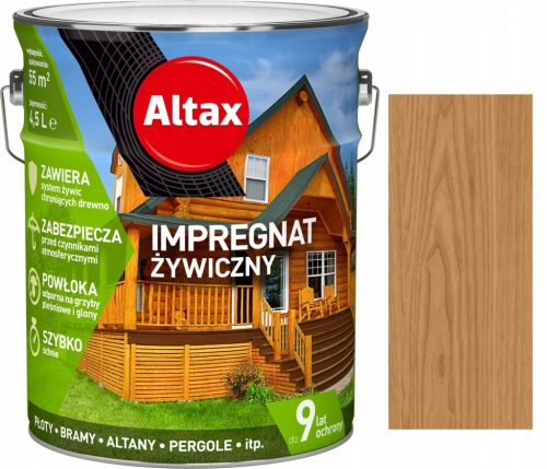  Altax Resin Impregnation 4.5L Stejar