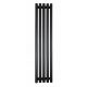 Radiator baie cu apa Regnis 428 W 330 x 1000 mm negru