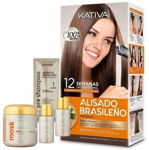  KIT DE INDRESSERE KATIVA KERATINA 225ML