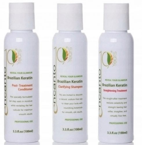  ENCANTO KERATIN SET DE ÎNDRIRE PĂRUL 3x100ml