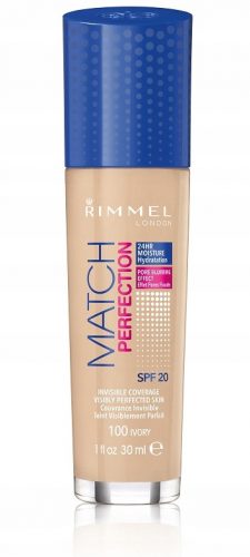  Fond de ten Rimmel Match Perfection 100 Ivory