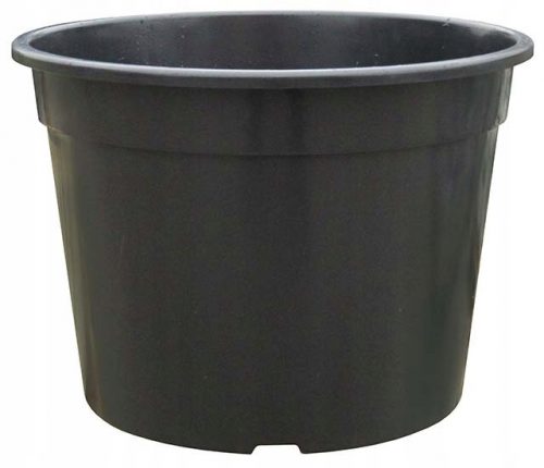  Ghiveci DonKwiat 46,5 cm x 46,5 x 35 cm diametru 48,5 cm plastic negru