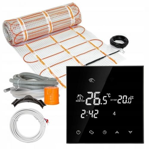 Set cu un TV mat de 4 m² TO 50 170 W/m² alimentat de unul