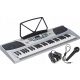  Tastatura pentru invatarea 54 de taste Mtunes MT-07 Silver