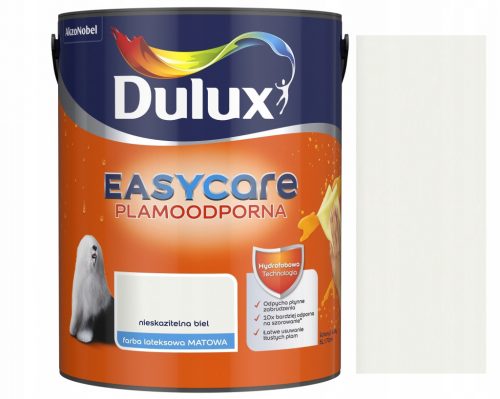  Vopsea perete latex Dulux 5 l, alb mat impecabil