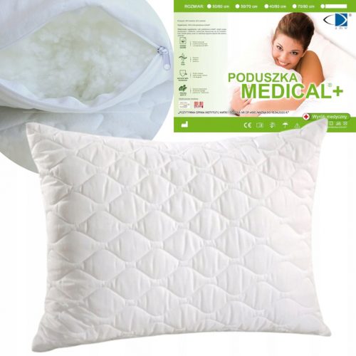  Perna de dormit AMW Medical, alba, 80 x 70 cm