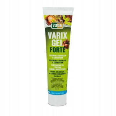  Virde gel pentru reumatism Varix Gel de castane cu rutină, alge 100 ml 100 g