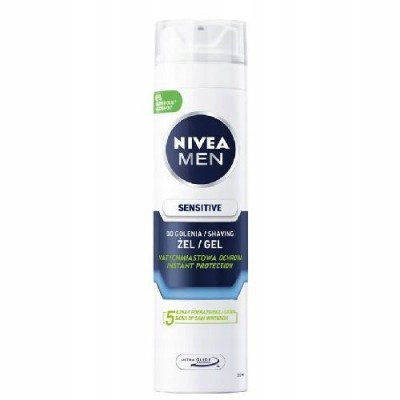  Nivea Men Sensitive 200 ml gel de ras calmant