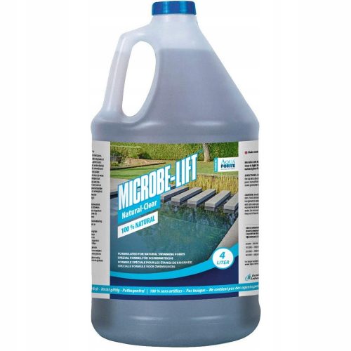  MICROBE-LIFT Natural Clear 4l Îndepărtează deșeurile