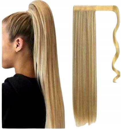  Postă lungă sintetică blondă Texas Hair pentru femei