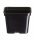 Ghiveci Zoigarden 9 cm x 9 x 9 cm, diametru 9 cm, plastic negru