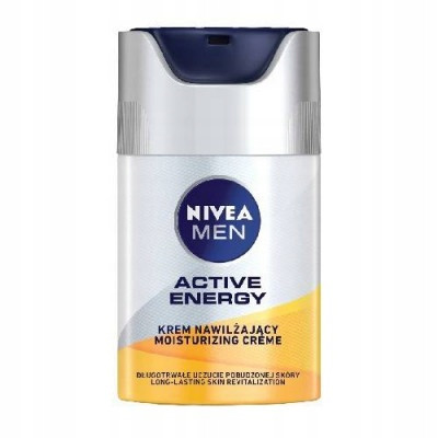  Cremă de față hidratantă Nivea Men Active Energy 50 ml