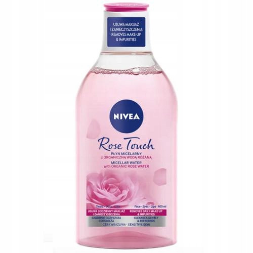  Nivea Rose Touch Fluid micelar cu apa organica de trandafiri 400 ml