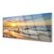 Print pe sticlă Sea Sunset Beach 125x50