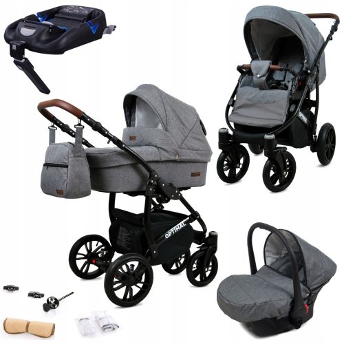  Carucior BabyLux Optimal Grey Flex 4in1