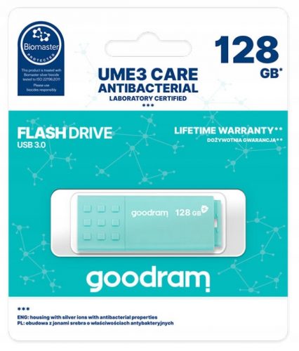  Pendrive GOODRAM UME3-1280CRR11 128 GB USB 3.0 verde