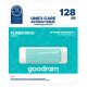  Pendrive GOODRAM UME3-1280CRR11 128 GB USB 3.0 verde