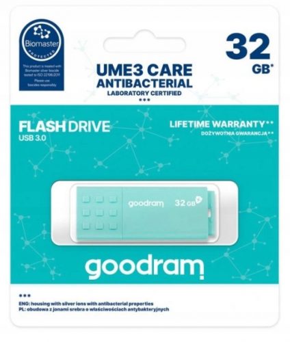  Pendrive GOODRAM UME3-0320CRR11 32 GB USB 3.0 verde