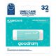  Pendrive GOODRAM UME3-0320CRR11 32 GB USB 3.0 verde