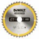  Pânză de ferăstrău DeWalt pentru lemn 216x30 mm