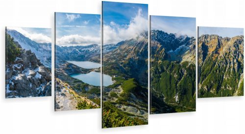 TRIPTIQUE 5 PIECE PENTRU PERETE Valea celor Cinci Iazuri