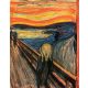 Rep. Edvard Munch The Scream 100x80 pictură pe pânză de Art Lue