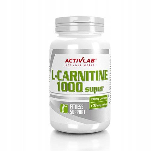  Capsule multitasking Activlab L-Carnitine 1000 Gust super natural 50 g 30 buc.