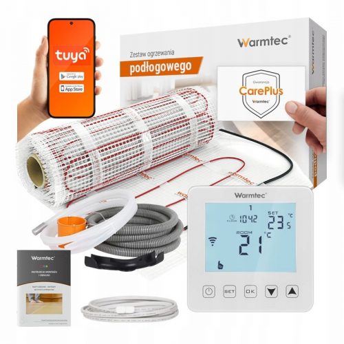  Set de încălzire în pardoseală pentru gresie Warmtec DS2-30/PRT