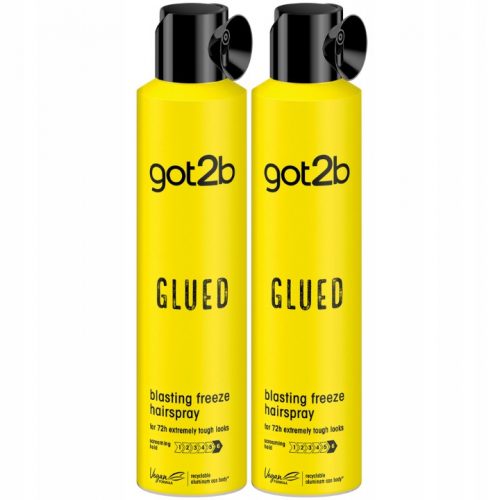  Spray de fixare Schwarzkopf Got2b Glued 2x300ml