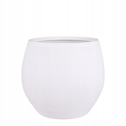  Ghiveci cu flori Edelman 33 cm x 33 x 28 cm ceramica alba