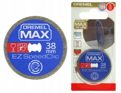  Disc de tăiere cu diamant Dremel 2615S545DM 38 mm