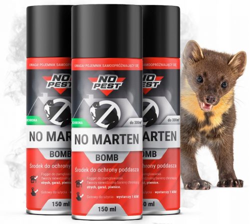  3x MARTEN BOMB MUN NO MARTEN REPELLER