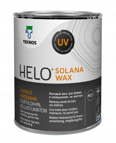 Ceară de lemn Teknos Helo Solana Wax 0,9 l, incoloră