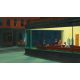 Rep Edward Hopper Night 100X55 Picture Canvas