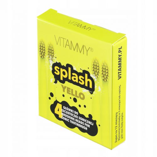  VITAMMY Splash Yello capete de perie, 4 buc