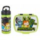  Stor Minecraft sticla 410 ml + Minecraft Lunch box Creeper lunch box