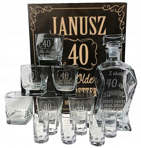 Set cadou cu alcool Eprezencik, 14 articole