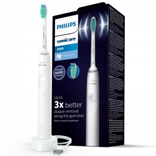  Philips Sonicare HX3671/13 Periuță de dinți sonică albă inclusă în set